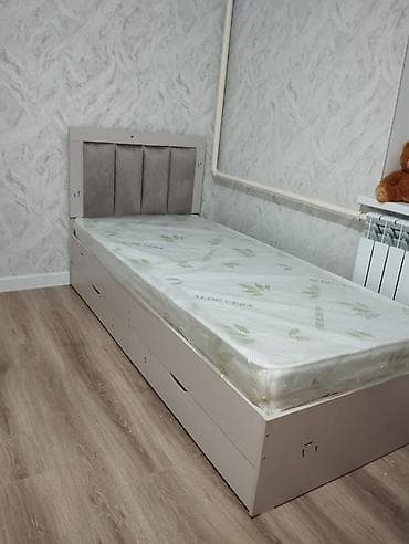 small table: Односпальная кровать, Новый, С матрасом, длина - 200 см — 4
