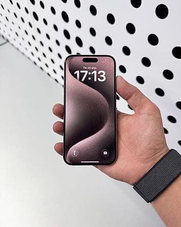 iphone xs рассрочка: IPhone 15 Pro, Б/у, 128 ГБ, Natural Titanium, Защитное стекло, Чехол, В рассрочку, 81 % — 2