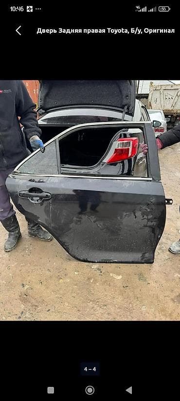 Дверь Задняя правая Toyota, Б/у, Оригинал at lalafo.kg Дверь Задняя правая Toyota, Б/у, Оригинал