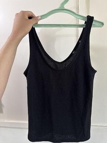 second hand: Майка, Трикотаж, Бретельки широкие — 2