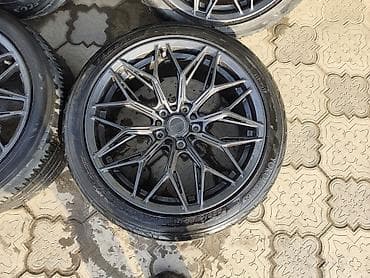 куплю титановую диску на 18: Литые Диски R 18 Комплект, отверстий - 5, Б/у — 4