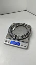 продаю золотую цепочку: Цепь "Рамзес" Серебро 925 проба С Чернением Вес 102 грамм Длина 60 см — 8