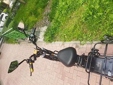 акумлятор: Электроскутер/электромопед с грузовой платформой Описание: - Прочный — 3