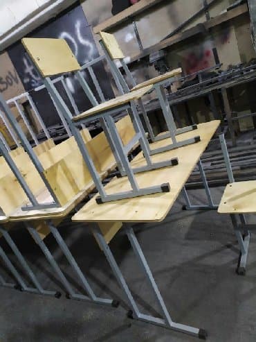 мебель стол для школьника: Буйрутма эмеректер, Балдар бөлмөсү, Парта — 3