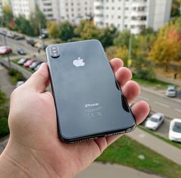 IPhone Xs, Б/у, 64 ГБ, Черный, 77 % at lalafo.kg IPhone Xs, Б/у, 64 ГБ, Черный, 77 %