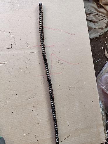 цепь серебряная: Цепь Toyota 2004 г., Б/у — 1