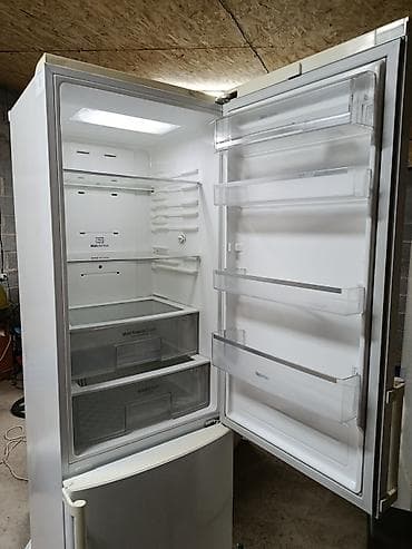sharp aquos: Холодильник LG, Б/у, Двухкамерный, Total no frost, 195 * — 2