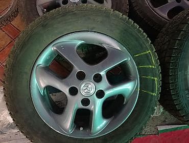диски toyota: Колеса в сборе 215 / 60 / R 16, Зимняя шипованная, Б/у, Комплект, Легковые, Литые, отверстий - 5 — 2