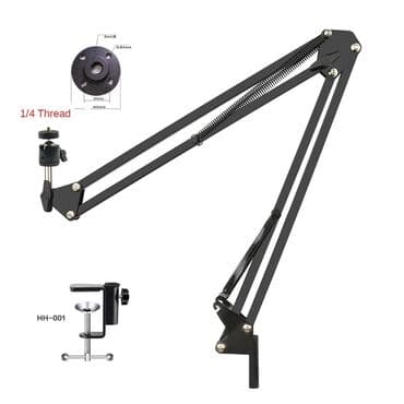 микрафон стойка: Пантограф для микрофона Подставка для микрофона, ножничная подставка — 3