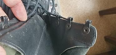 турецкие ботинки мужские: Продам кожаные берцы в хорошем состоянии, размер 43, производство — 5