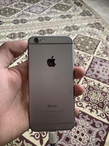 Техника жана электроника: IPhone 6, Колдонулган, 64 ГБ, Күмүш, 86 % — 4