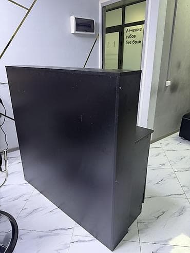 Стойка ресепшн, 120 см * 50 см * 120 см, Б/у at lalafo.kg Стойка ресепшн, 120 см * 50 см * 120 см, Б/у