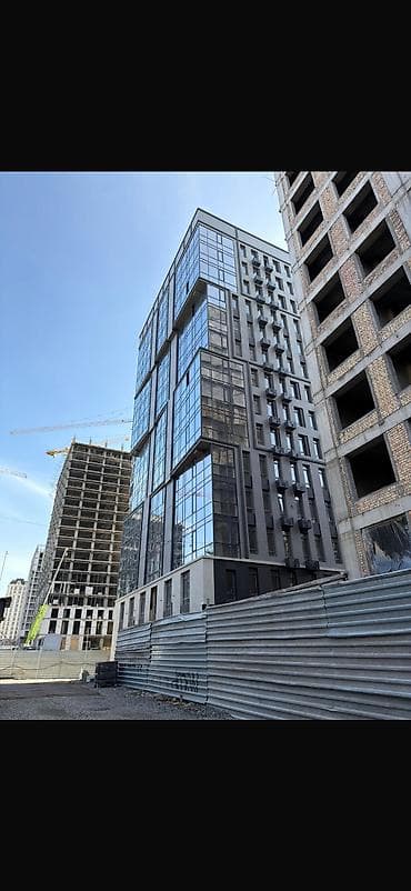Квартиры: 2 комнаты, 91 м², Асанбай мкр Элитка, 4 этаж, ПСО (под самоотделку) — 2