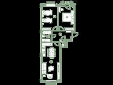 пентхаус купить: 3 комнаты, 103 м², Элитка, 2 этаж, Готовая ПСО (под самоотделку) — 4
