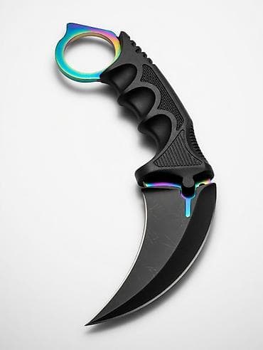 керамбит нож: Керамбит Rainbow Titanium 🔥 Красивое радужное покрытие, переливается — 2