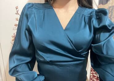 сорочки для беременных в роддом: Блузка, Классическая модель, Атлас — 1