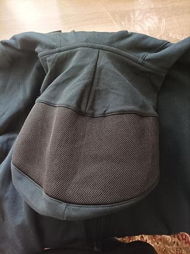 nike plus: Толстовка Nike мужская с молнией и капюшоном - Цвет: черный - Размер — 2