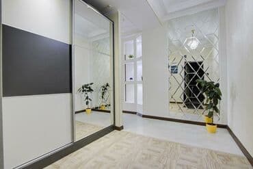 сдается квартира район кара жыгач: 3 комнаты, Душевая кабина, Постельное белье, Кондиционер — 9