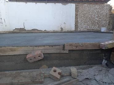 монолитный дом из бетона: Стяашка штукатурка песко блок фундамент жумуштарын кылабыз - Стяжка — 6