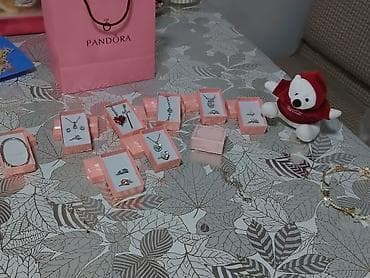 От 200 до 590сом Ювелирные украшения Pandora — набор. Состав по фото — 2