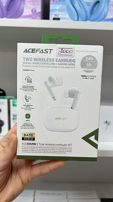 Беспроводные вкладыши наушники, Acefast, Другая серия, Новый