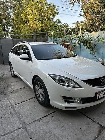 бюджетные авто: Mazda 6: 2008 г., 2 л, Автомат, Бензин, Универсал — 6