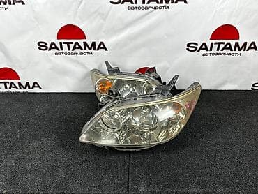 mitsubish: Комплект передних фар Mazda Б/у, Оригинал, Япония — 1