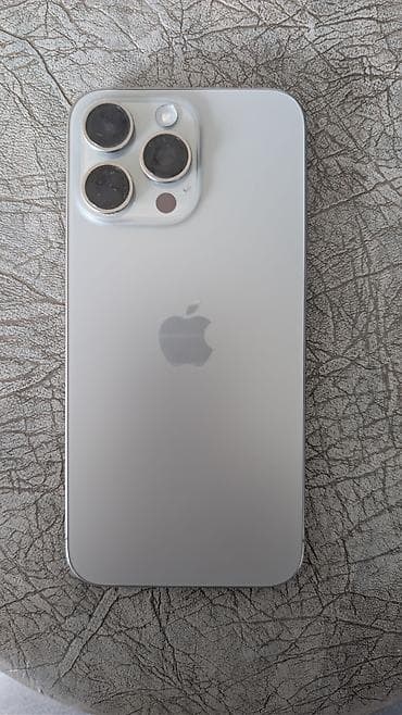 IPhone 15 Pro, Natural Titanium, Защитное стекло