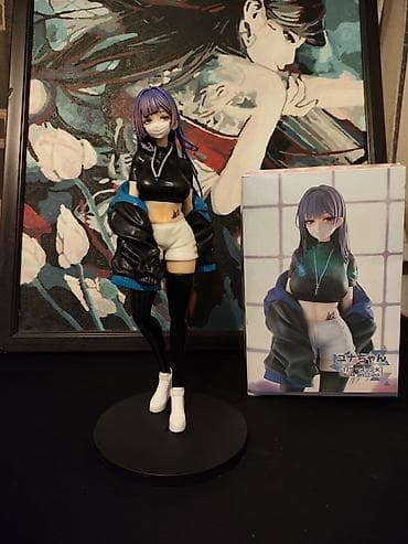 надо делать: Mask girl Yuna — аниме фигурка Высокая и очень детализированная — 1