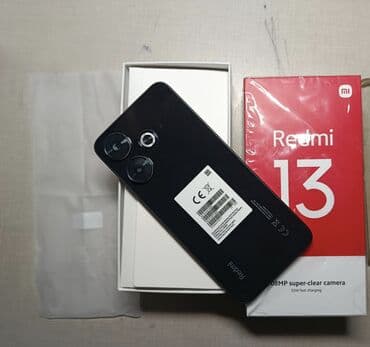redmi not 13 про: Redmi, Redmi 13, 128 ГБ, цвет - Черный, 2 SIM — 1