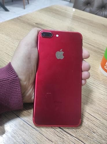 батарея айфон 7 плюс: IPhone 7 Plus, Б/у, 256 ГБ, Красный, Защитное стекло, Чехол, 73 % — 2