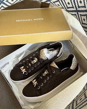 michael: Кроссовки, 37, Michael Kors, Б/у, цвет - Коричневый, Самовывоз, Бесплатная доставка, Платная доставка — 2
