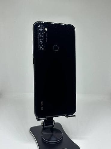 Техника жана электроника: Redmi, Redmi Note 8, Колдонулган, 128 ГБ, түсү - Кара, 2 SIM — 1
