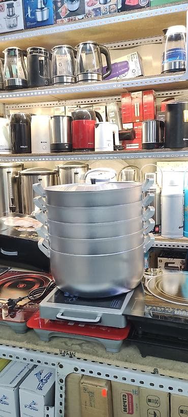 Манты казан Диаметр 34 см Производство Россия Материал Аллюминь