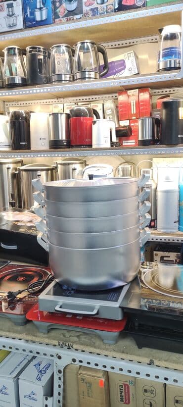 самовар тульский: Манты казан Диаметр 34 см Производство Россия Материал Аллюминь — 1