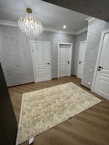 3 бөлмө, 100 м², Элитка, Жал мкр (а.и. Жогорку, Ортоңку, Төмөнкү) Элитка, 12 кабат, Евроремонт