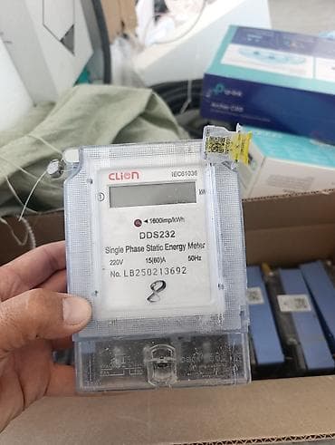 ош малина: 8 штук однофазный статический счетчик электроэнергии Clion DDS232 — 1