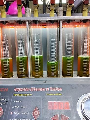 Ультразвуковая очистка и стендовая проверка форсунок -