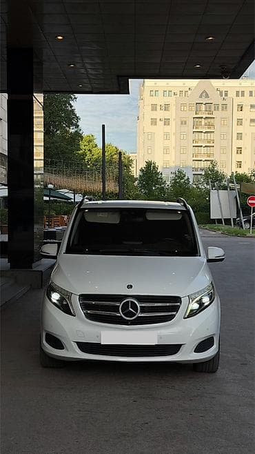 за всё: Mercedes-Benz V-Class: 2019 г., 2.2 л, Автомат, Дизель, Минивэн — 2