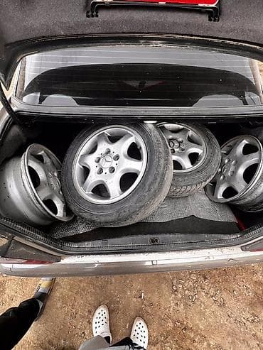 шины 215 60 16 лето: Литые Диски R 16 Mercedes-Benz, Комплект, отверстий - 5 — 1