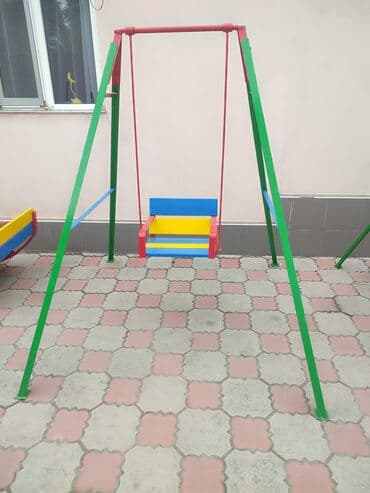 детские домики бишкек: Детские качели, Подвесные Для улицы, Металл, Новый — 12