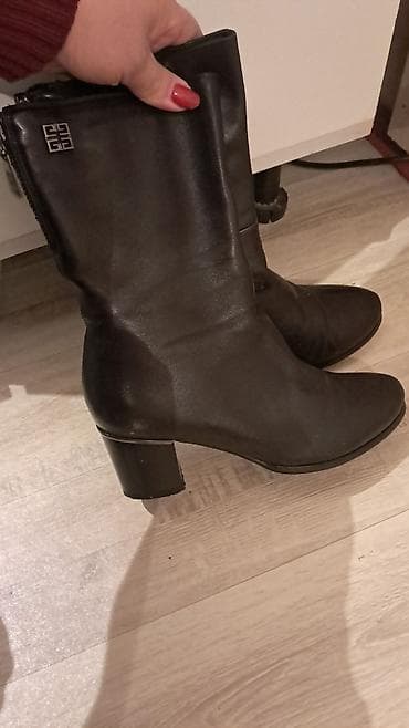 foot patch: Сапоги, 36, Givenchy, Б/у, цвет - Черный — 2