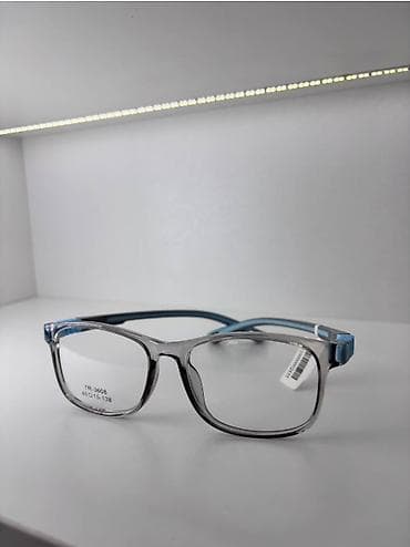 очки ремонт: Для зрения очки очки, Детские, Цвет оправы: Серый, Новый — 2