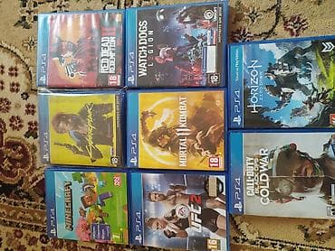 Коллекция дисков для PS4 (русские версии, возрастные рейтинги на