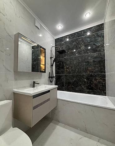 алам сити: 2 комнаты, 53 м², Элитка, 9 этаж, Дизайнерский ремонт — 2