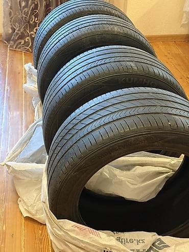 Шины 245 / 45 / R 18, Лето, Б/у, Комплект, Легковые, Корея, Kumho
