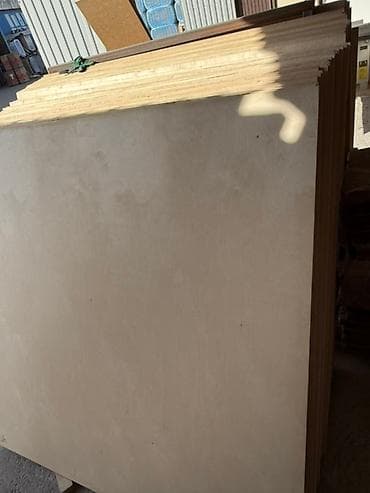 Фанера, Шлифованные, Для мебели, Береза, Влагостойкая at lalafo.kg Фанера, Шлифованные, Для мебели, Береза, Влагостойкая