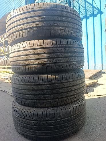 good year: Шины 215 / 55 / R 17, Лето, Б/у, Комплект, Легковые, GoodYear — 1
