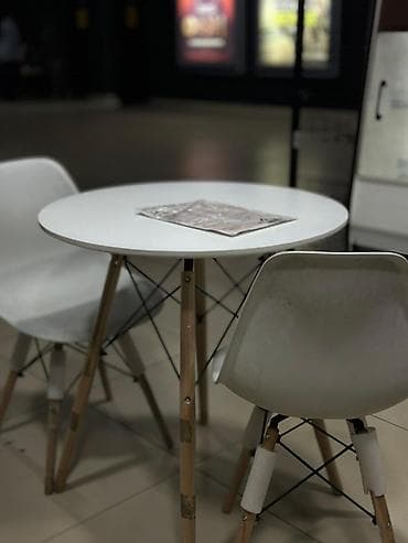 кухини гарнитур: Стол и стул для кафе — 1