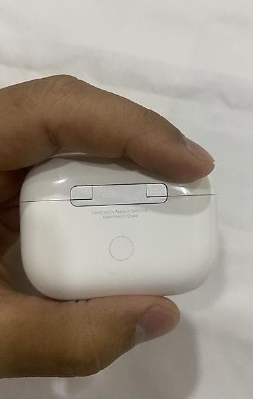 air: Беспроводные вакуумные наушники, Apple, AirPods Pro 2, Б/у — 3